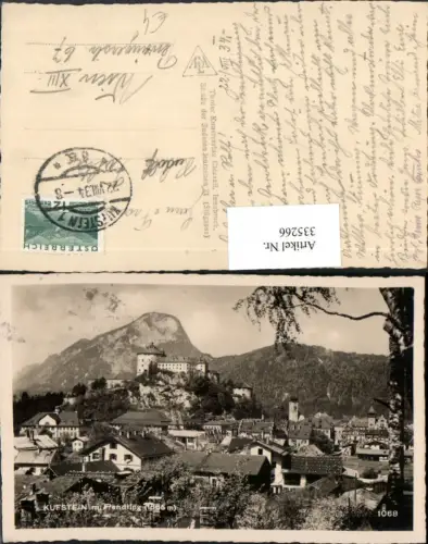 335266,Kufstein Totale m. Festung u. Pendling