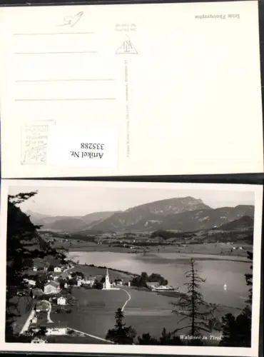 335288,Walchsee Totale Bergkulisse