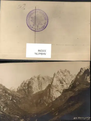 335298,Kaisergebirge Bergkulisse b. Kufstein