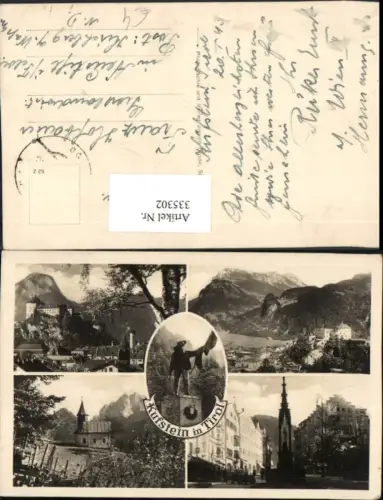 335302,Kufstein Totale Festung Kapelle Denkmal Mehrbildkarte