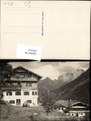 335312,Pfandlhof b. Kufstein b. Kaisergebirge Bergkulisse