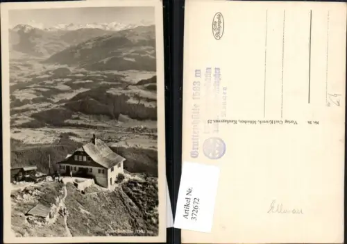 372672,Gruttenhütte Berghütte b. Ellmau Bergkulisse