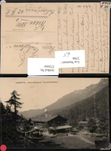 372684,Kaisertal Hinterbärenbad b. Kufstein Unterkunftshaus
