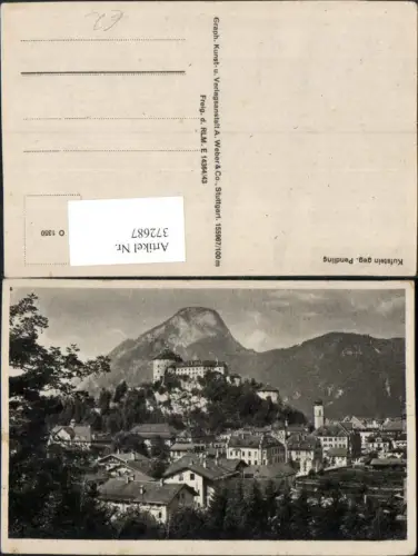 372687,Kufstein Teilansicht m. Festung geg. Pendling