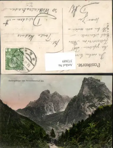 372689,Kaisergebirge von Hinterbärenbad b. Kufstein Bergkulisse