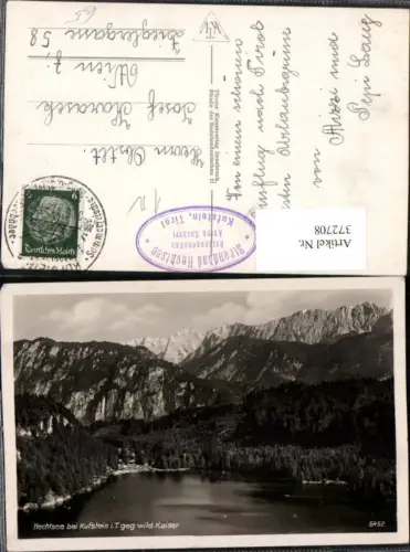372708,Hechtsee See b. Kufstein geg. Wilden Kaiser Bergkulisse