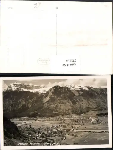 372714,Kramsach Rattenberg Totale m. Sonnwendjoch Bergkulisse
