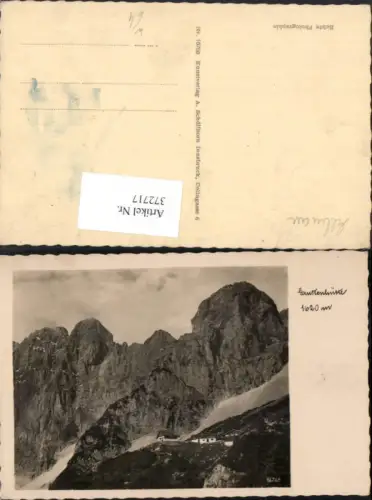 372717,Gruttenhütte Berghütte b. Ellmau Bergkulisse