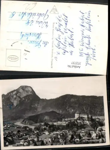 372737,Kufstein Totale m. Festung geg. Pendling