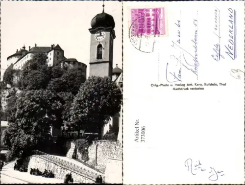373006,Kufstein Festung Geroldseck Kirche Turm