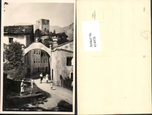 414978,Rattenberg am Inn Maler Künstler Gasse Ruine Turm