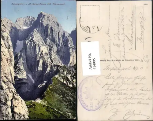 414995,Stripsenjochhaus Berghütte b. Ebbs m. Totenkirchl Bergkulisse