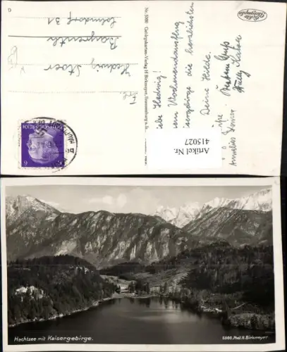 415027,Hechtsee See b. Kufstein m. Kaisergebirge Bergkulisse