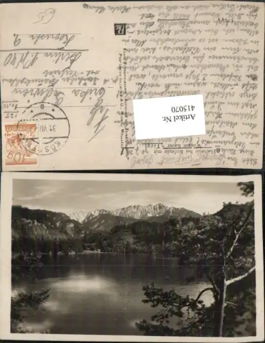 415070,Hechtsee See b. Kufstein m. Wildem Kaiser Bergkulisse