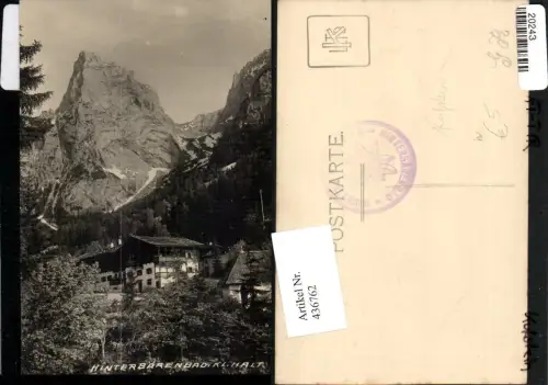 436762,Hinterbärenbad b. Kufstein m. Kleiner Halt Bergkulisse
