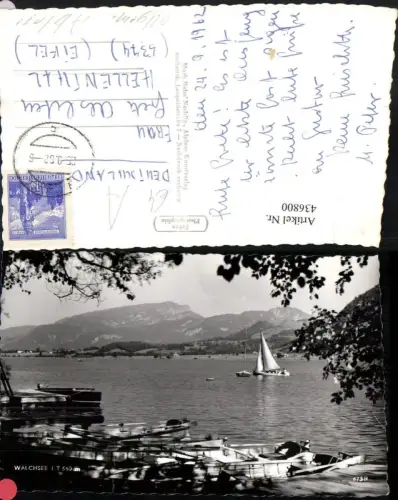 436800,Walchsee See Boote Segelboot Bergkulisse
