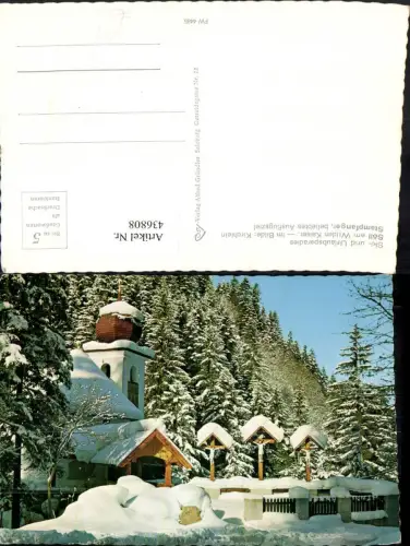 436808,Söll am Wilden Kaiser Kirchlein Stampfanger Winterbild