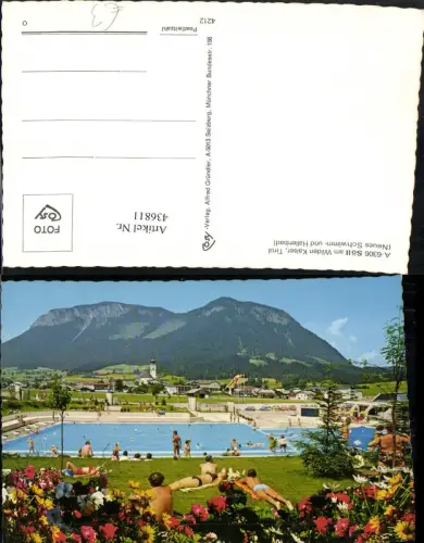 436811,Söll am Wilden Teilansicht Kaiser Schwimmbad Freibad