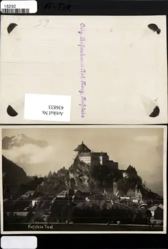 436833,Kufstein Teilansicht m. Festung Geroldseck