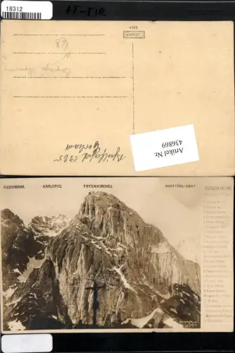 436869,Totenkirchl b. Kufstein Alpinismus Bergsteiger Bergkulisse pub Foto Berthold