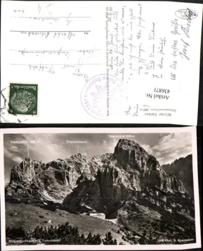 436871,Stripsenjochhaus Berghütte b. Ebbs m. Totenkirchl Bergkulisse
