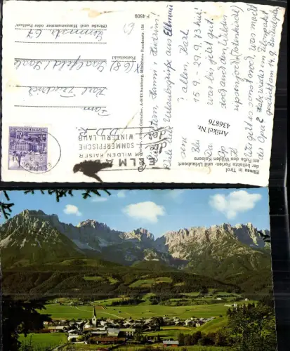 436876,Ellmau am Wilden Kaiser Totale Bergkulisse pub Cosy