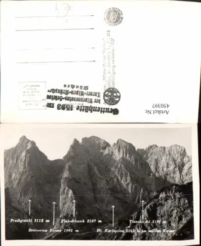 450397,Predigtstuhl Fleischbank Totenkirchl b. Ellmau Bergkulisse