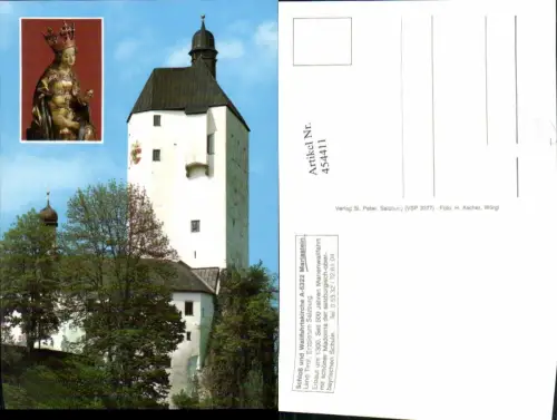 454411,Mariastein Schloss u. Wallfahrtskirche Kirche Mehrbildkarte