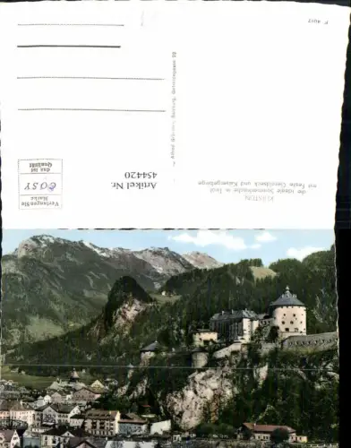 454420,Kufstein Feste Festung Geroldseck m. Kaisergebirge Bergkulisse