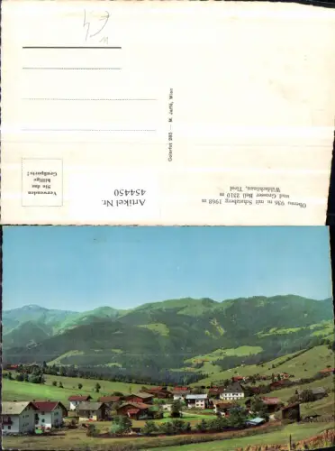 454450,Oberau Wildschönau Totale m. Schatzberg Bergkulisse