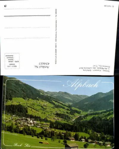 454457,Alpbach Totale Bergkulisse pub Risch-Lau