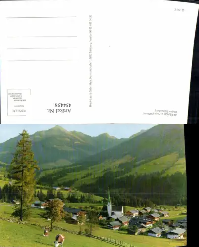454458,Alpbach in Tirol Totale geg. Galtenberg Bergkulisse