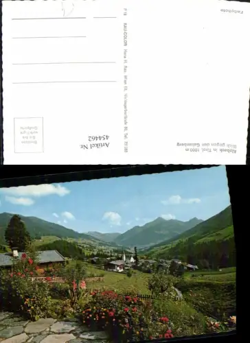 454462,Alpbach in Tirol Totale geg. Galtenberg Bergkulisse
