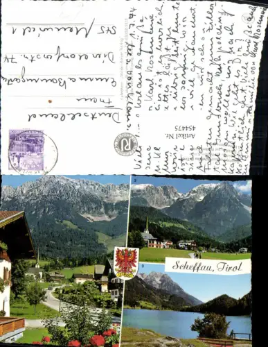 454475,Scheffau am Wilden Kaiser Totale See Mehrbildkarte