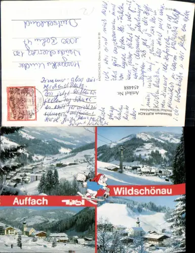 454488,Auffach Wildschönau Totale Sessellift Winterbilder Mehrbildkarte