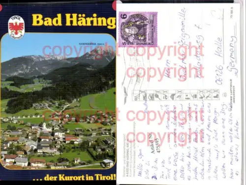 475595,Bad Häring Totale Bergkulisse pub Alpine Luftbild 79188A