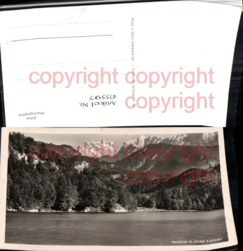 475597,Hechtsee See b. Kufstein m. Wilden Kaiser Bergkulisse
