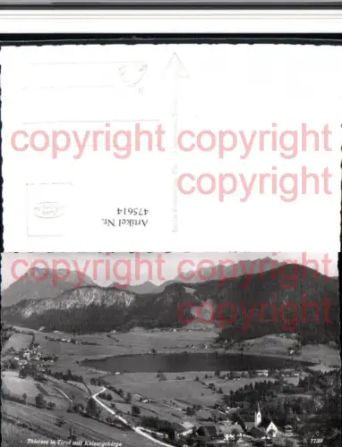 475614,Thiersee Totale m. Kaisergebirge Bergkulisse