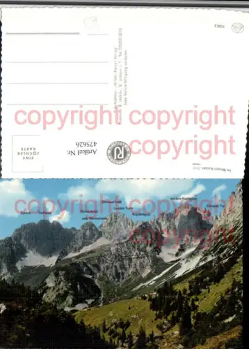 475626,Im Wilden Kaiser b. Scheffau Bergkulisse
