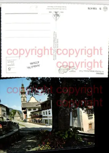 475646,Oberau Hochtal Wildschönau Straße Gasthof Kirche