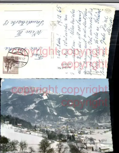 475655,Kufstein Totale geg. Wilden Kaiser Bergkulisse Winterbild