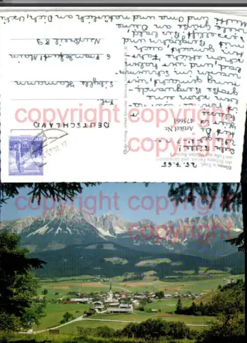475661,Ellmau Totale Bergkulisse