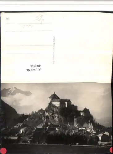489836,Foto AK Kufstein Teilansicht m. Festung pub Ant. Karg