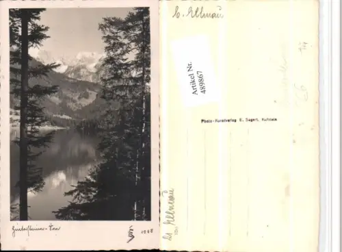 489867,Hintersteinersee See b. Scheffau Bergkulisse