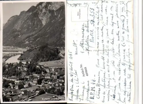489868,Kufstein Totale geg. Süden