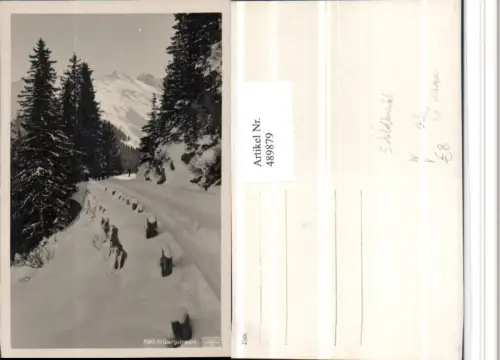 489879,Arlbergstraße b. St. Anton Winterbild pub Schildknecht 1060