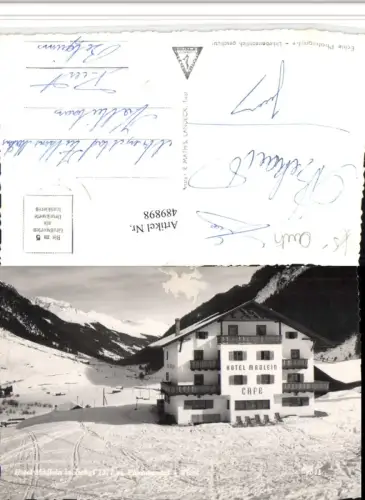489898,Ischgl Hotel Madlein Bergkulisse Winterbild