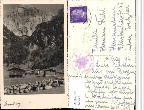505536,Steinberg b. Kufstein Berghütten Bergkulisse
