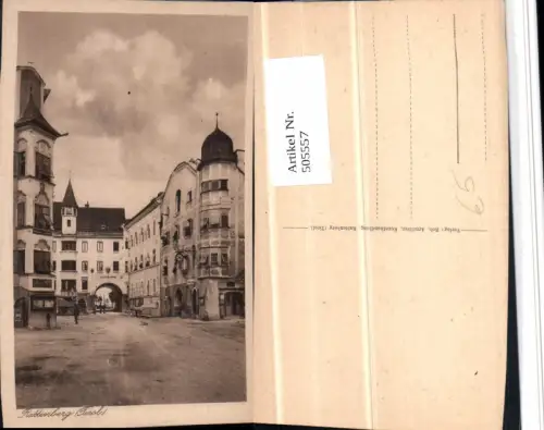505557,Rattenberg am Inn Straßenansicht Erker Tor