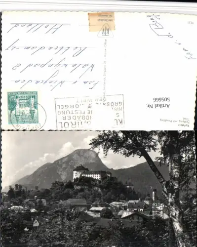 505666,Kufstein Teilansicht Festung m. Pendling